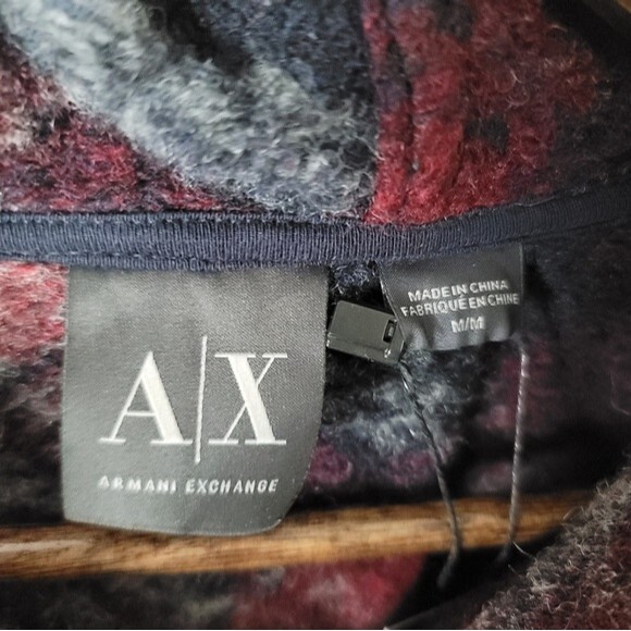 Armani Exchange Womens Varsity Button up Wool Blend Coat - Picture 6 of 12